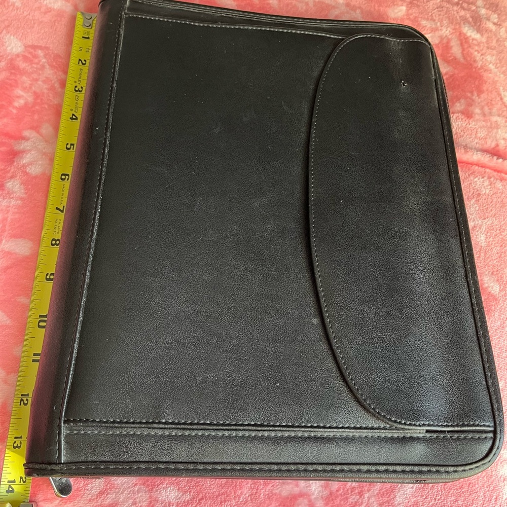 Black Leather Portfolio